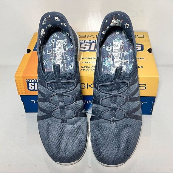 Skechers Coral Bliss Slip-ins Virtue Washable Mesh Sneakers - Picture 5 of 7